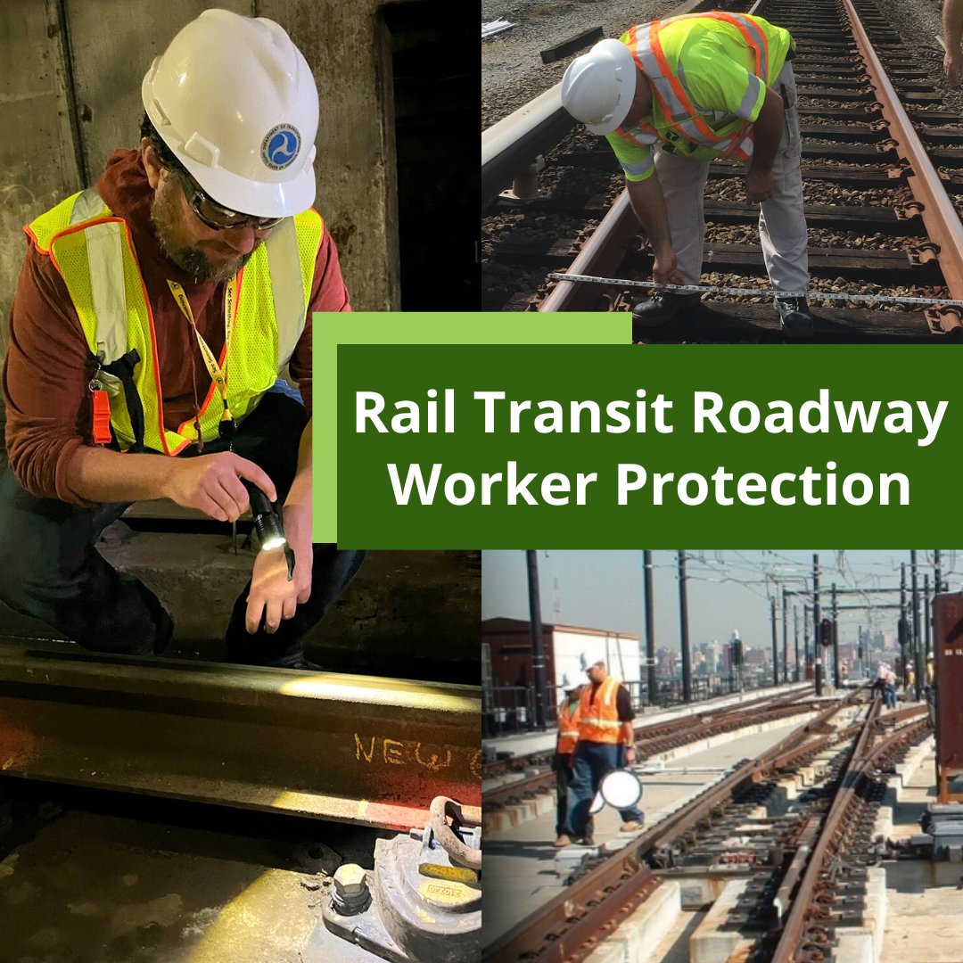 Let us know your thoughts! Comment on FTA’s Notice of Proposed Rulemaking on safety improvements for transit rail workers by May 24. tinyurl.com/ms68vmfn