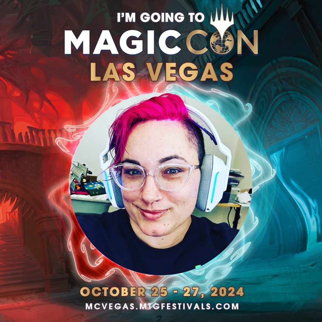 I’m going to #MCVegas!! I can’t wait to see you all there! I don’t have my schedule yet but I am looking to play games, have fun, and teach Magic at the @magikidsMTG booth!