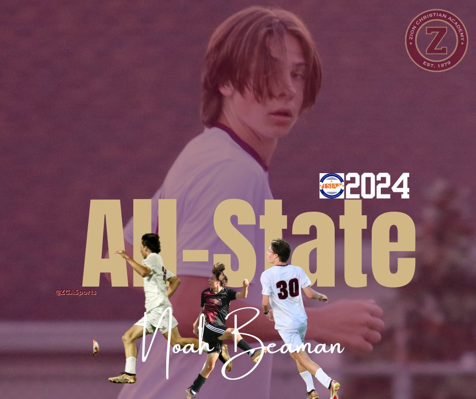 Congratulations to Noah Beaman, TSIAA All-State Soccer 2024!
#Take_Flight
<a href="/Coach_SamMartin/">Sam Martin</a>
@ZCAsoftball
<a href="/fastpitchdad93/">Eric Coble</a>
<a href="/TJ_Derrick1/">T.J. Derrick</a>
<a href="/amckelvy4/">Alex McKelvy⚾</a>
<a href="/taylorfreels4/">Taylor Freels</a>