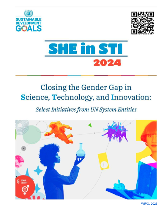 The 2024 SHE in Science, Technology & Innovation is out! 🥳 Discover diverse @UN initiatives creating gender-sensitive and women-centred solutions for sustainable development.  @WIPO @ITU @SustDev  #Tech4SDGs #STIForum
oqg.nyc3.cdn.digitaloceanspaces.com/uploads/pdf/66…