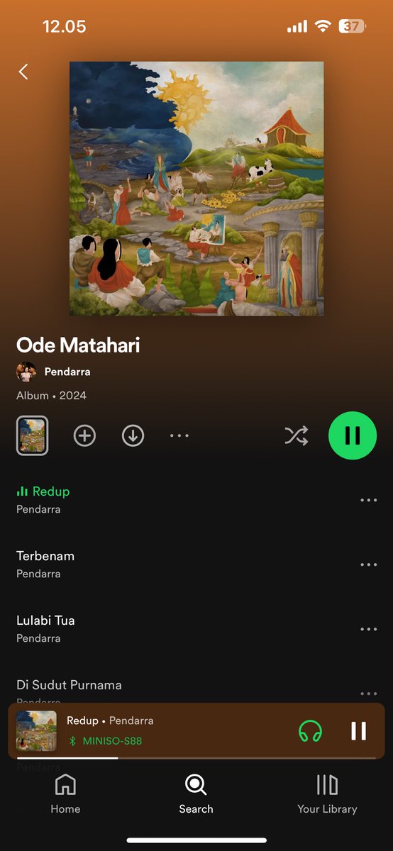 album perdana Pendarra, Ode Matahari, akhirnya rilis 🧡