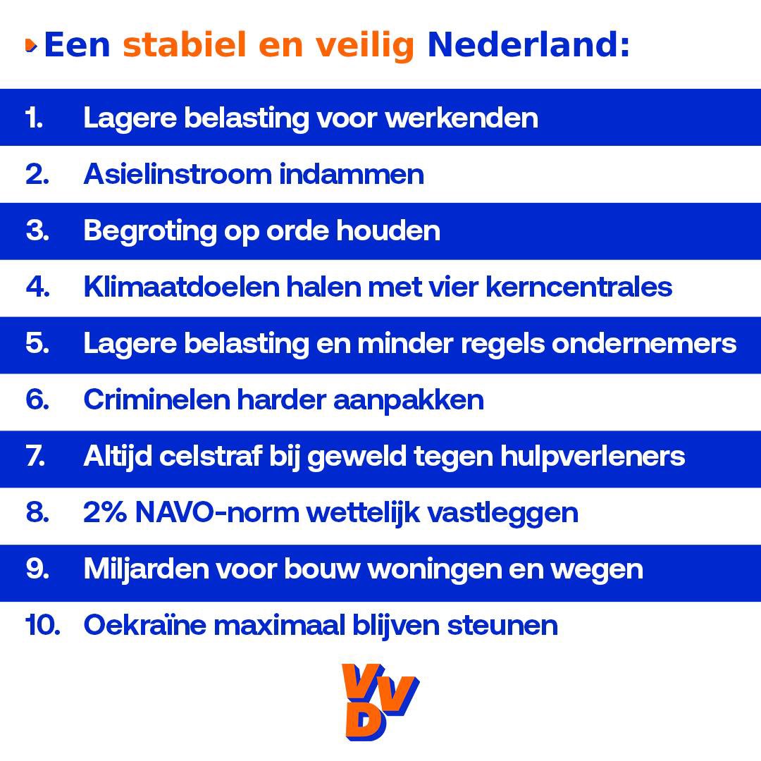 Met deze plannen nemen wij verantwoordelijkheid voor een veilig, stabiel en welvarend Nederland. 👇