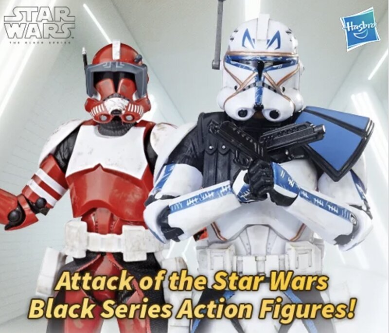 Hasbro #StarWars: The Black Series Clone Commander Fox & Clone Captain Rex Reissue Figures dlvr.it/T6zVXn