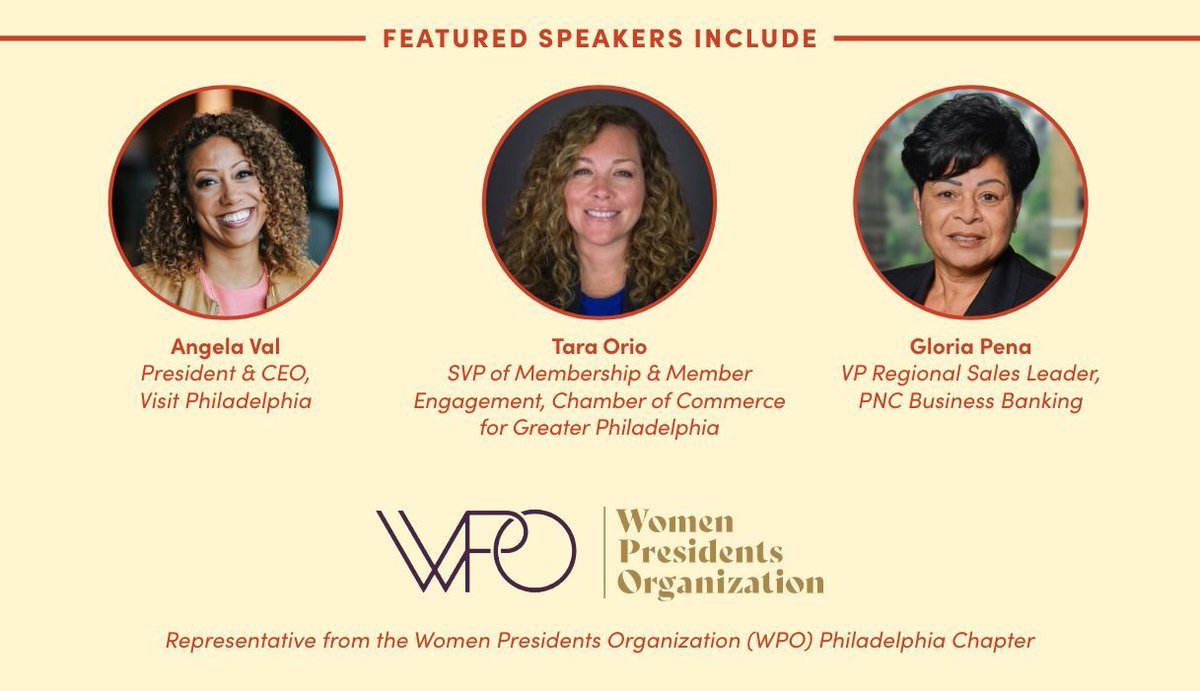 Thank you to Chamber Sustaining Investor @PNCBank for giving our Senior Vice President of Membership & Member Engagement, Tara Orio, the opportunity to speak on their upcoming PNC Women's Collective Panel! On June 5th we're gathering with other industry leaders Angela Val,