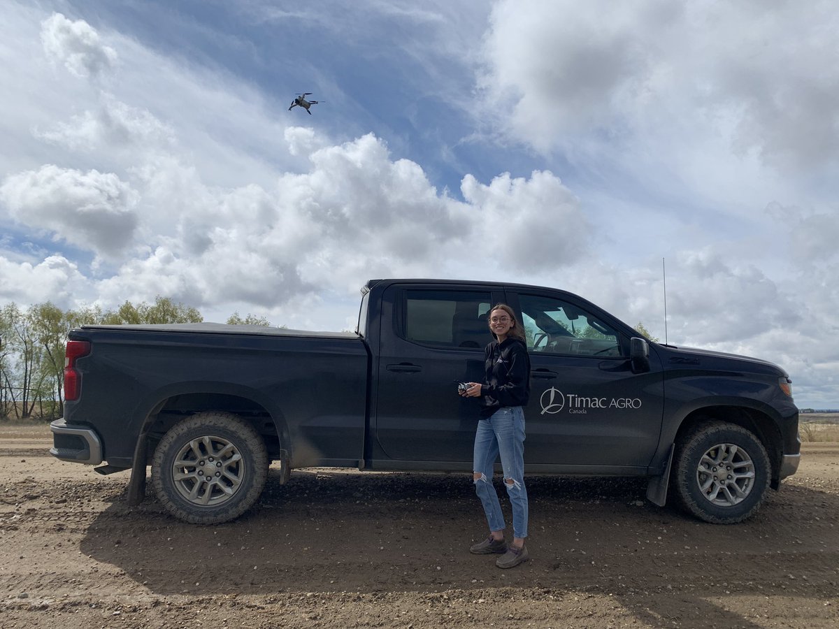 <a href="/MThomasTimacAg/">Madeleine Thomas</a> sometimes a Birds Eye view can tell a better story! Stay tuned for in season progress! Our very own Madeleine bringing in her own resources to build team success! #TimacAgroCanad