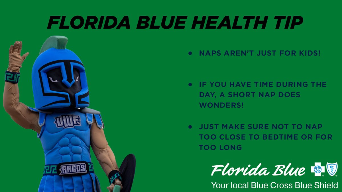 Thank you to Florida Blue for sponsoring the Argos and for providing the health tip of the month! #GoArgos