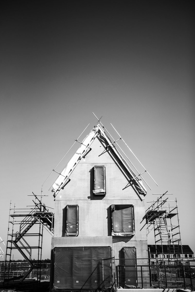 Under construction #blackandwhitephotography #zwolle #netherlands