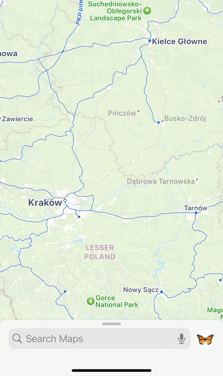 On a train to Warsaw and noticed there’s an area of the country called Lesser Poland. Wonder how they feel about that