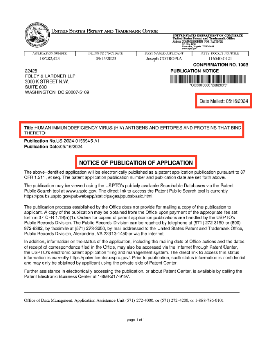 “The best way to predict the future is to create it.” – Abraham Lincoln At Adnexus we continue to create a future with focus on helping patients. #HIV #AI #IPportfolio <a href="/drgauravchandra/">Gaurav Chandra M.D.</a> #bridgingbiologyandtechnology #AIdrugdiscovery More patents, partnerships and mergers incoming.