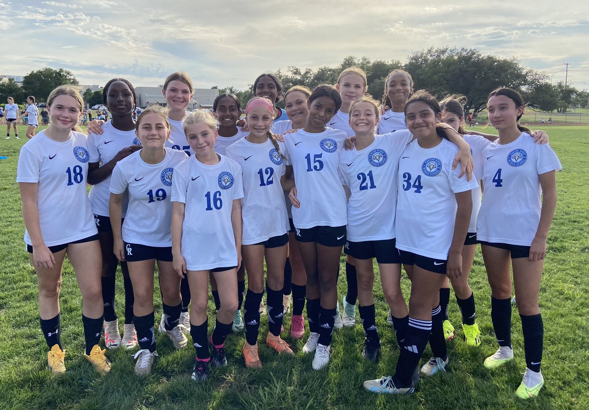 2024 B Team Soccer District Champs!   Congratulations on a great season!