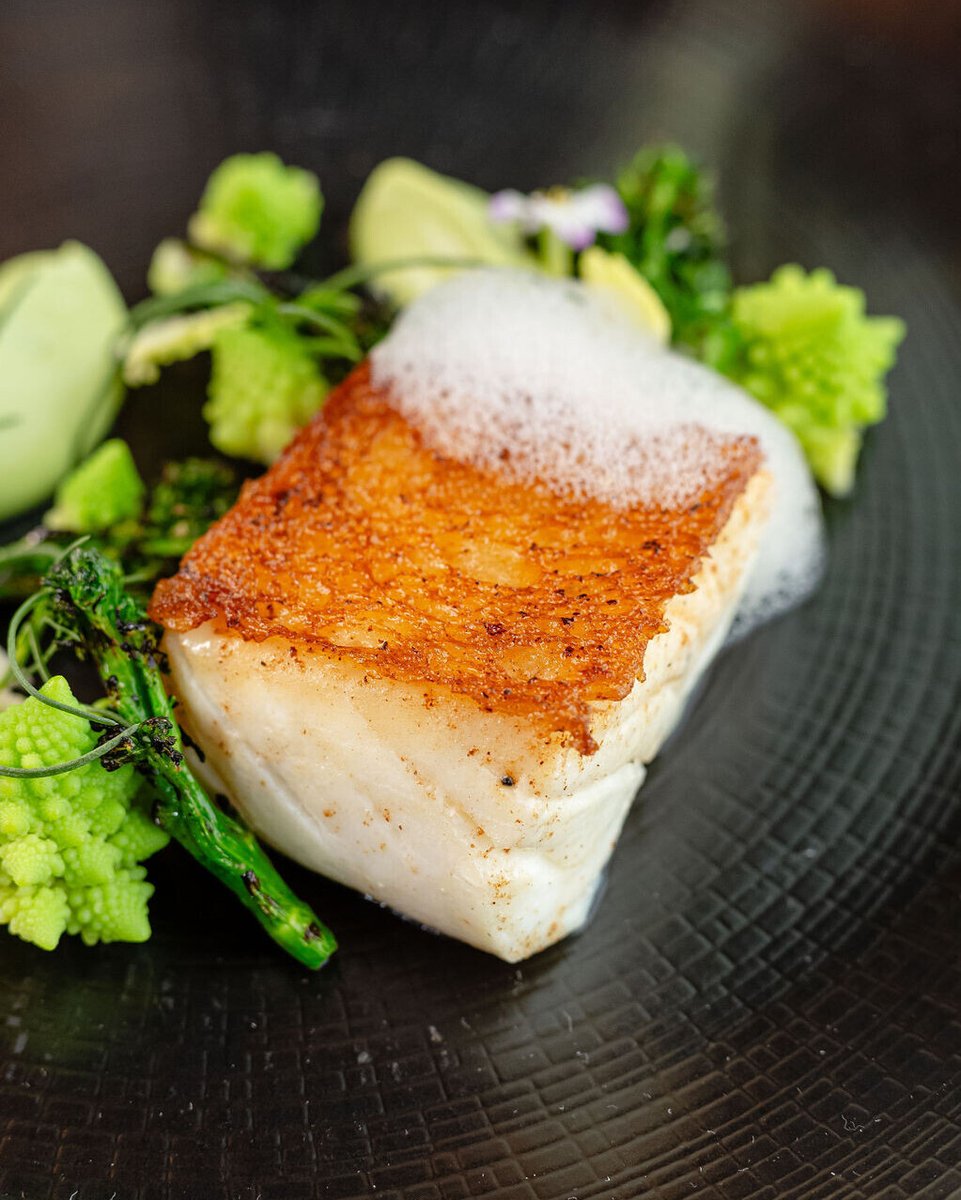 Nordic Halibut | Sourdough · Romanesco · Broccolini · Lemongrass · Parsley
