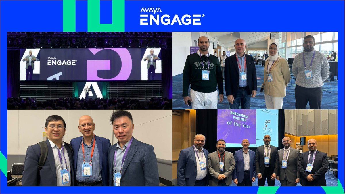 Fantastic to join so many partners and customers at #AvayaENGAGE. It was a pleasure showcasing our solutions, strategies, and customer success stories. 

The future looks bright as we continue to innovate and collaborate towards shared success. #ExperiencesThatMatter
