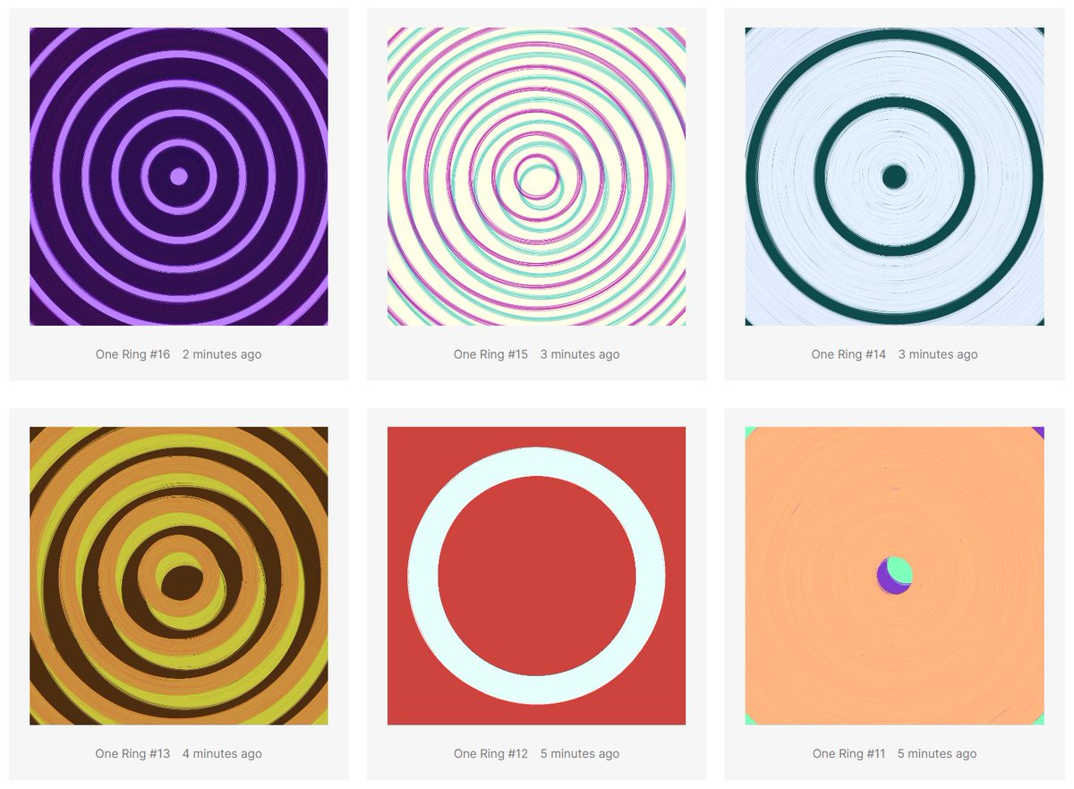 The range in outputs is looking good! 

One Ring by <a href="/heeey_eth/">heeey.eth</a>