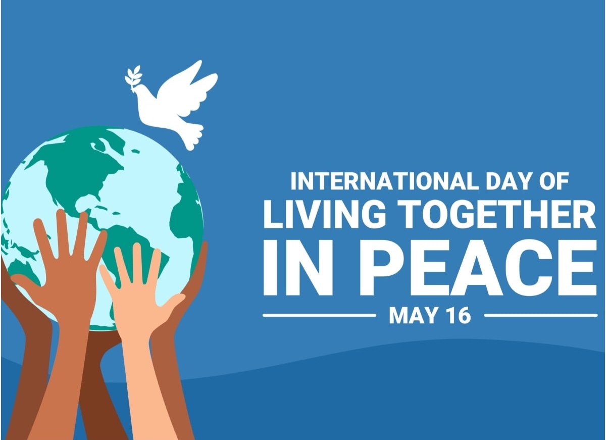 apoorv_om's tweet image. On International Day of Living Together in Peace! 16 May 2024.
The UNGA,, declared 16 May the Int'l Day of #LivingTogether in #Peace, as a means of regularly mobilizing the efforts of the international community to promote peace, tolerance, inclusion, understanding, solidarity.