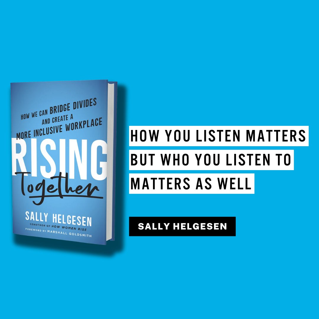 Effective listening goes beyond the act itself—it involves the intentional selection of voices to heed. Every individual's perspective is valuable, irrespective of their identity or position. Let's prioritize inclusivity by lending our ears to diverse voices, enriching our