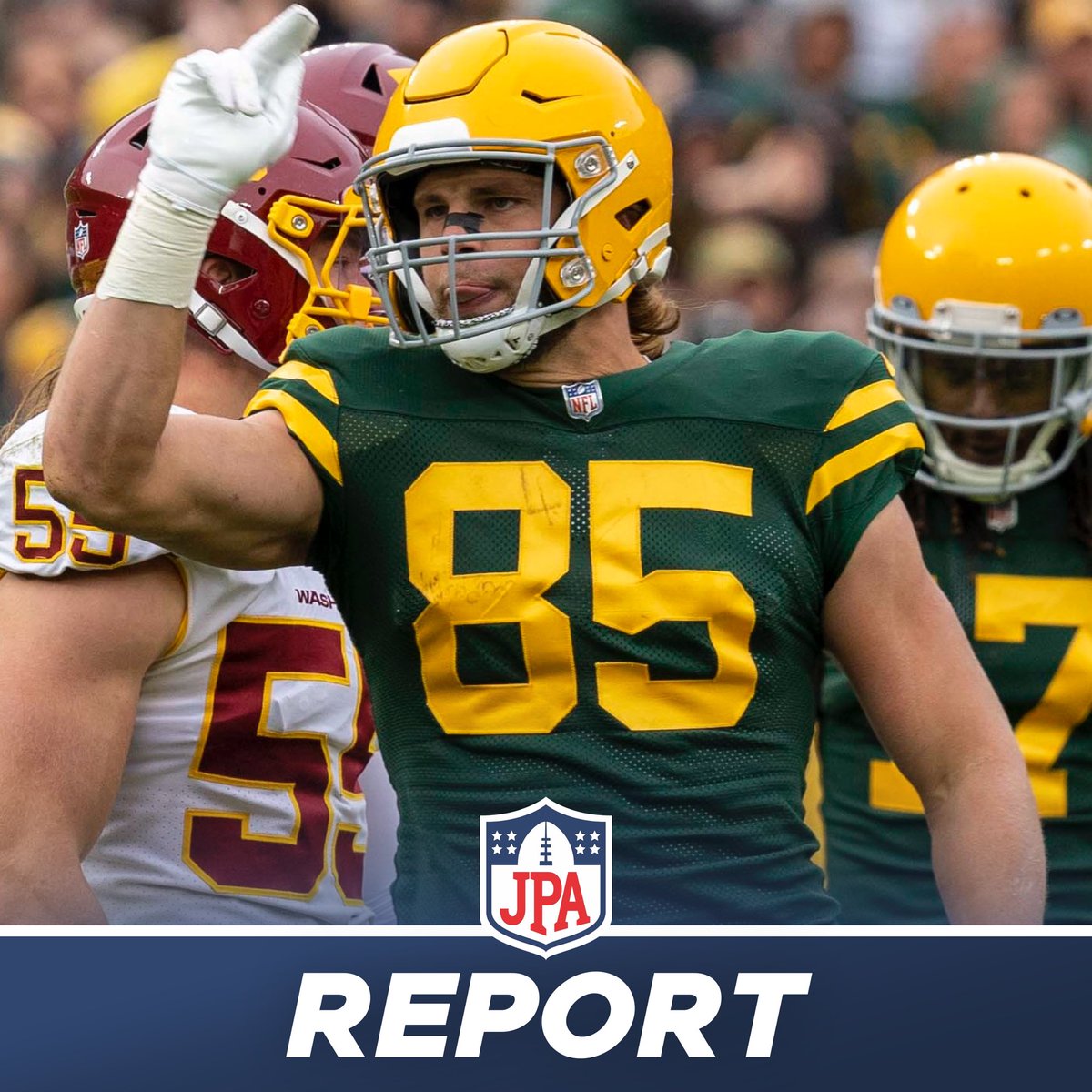 𝗥𝗘𝗣𝗢𝗥𝗧: The #Vikings are signing free agent tight end Robert Tonyan, per @JFowlerESPN