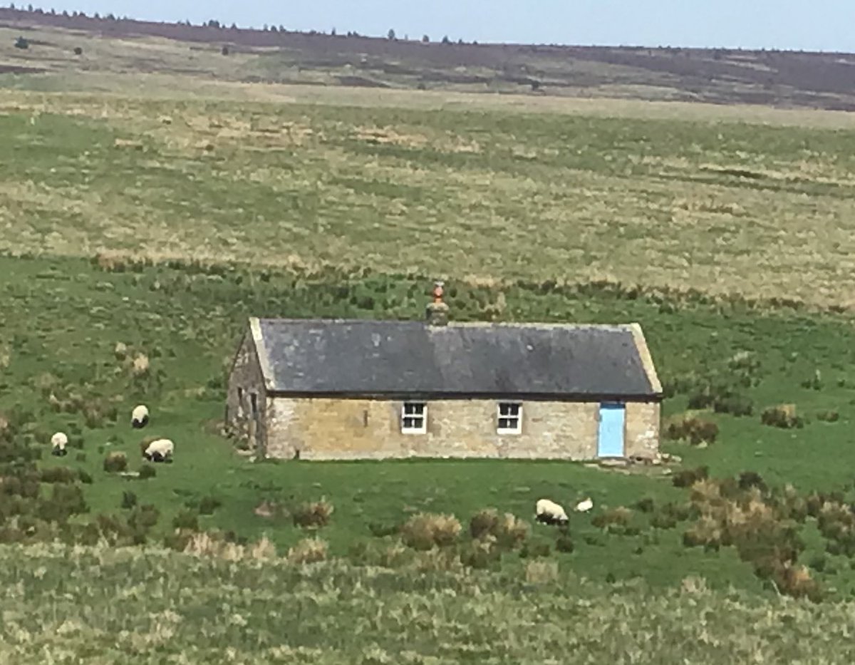 Let me know what this isolated cottage reminds you of……………