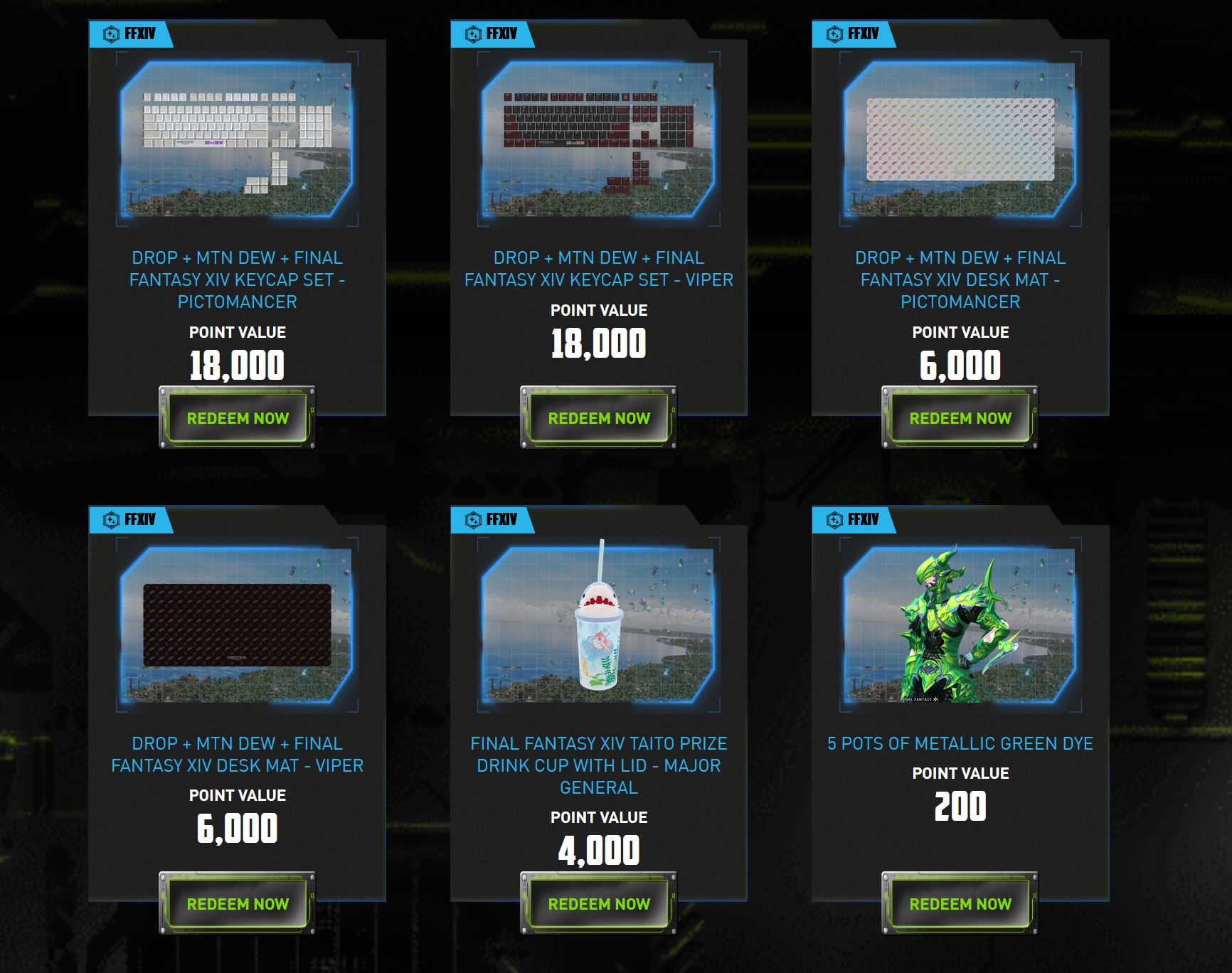 Cheap Ass Gamer on X: &ldquo;FINAL FANTASY XIV Rewards via Mountain Dew 