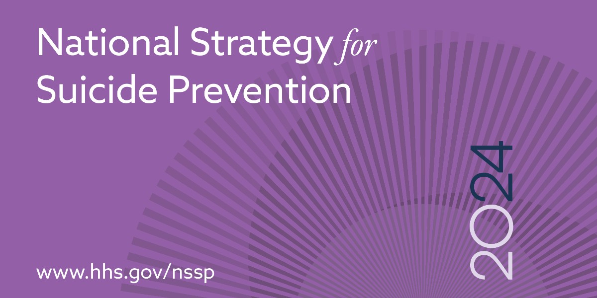 A comprehensive approach to #suicideprevention relies on many factors, including collaboration across public and private sector partners. We are proud to join @HHSgov to advance the 2024 National Strategy for Suicide Prevention. hhs.gov/nssp@Action_Al… #MHAM2024