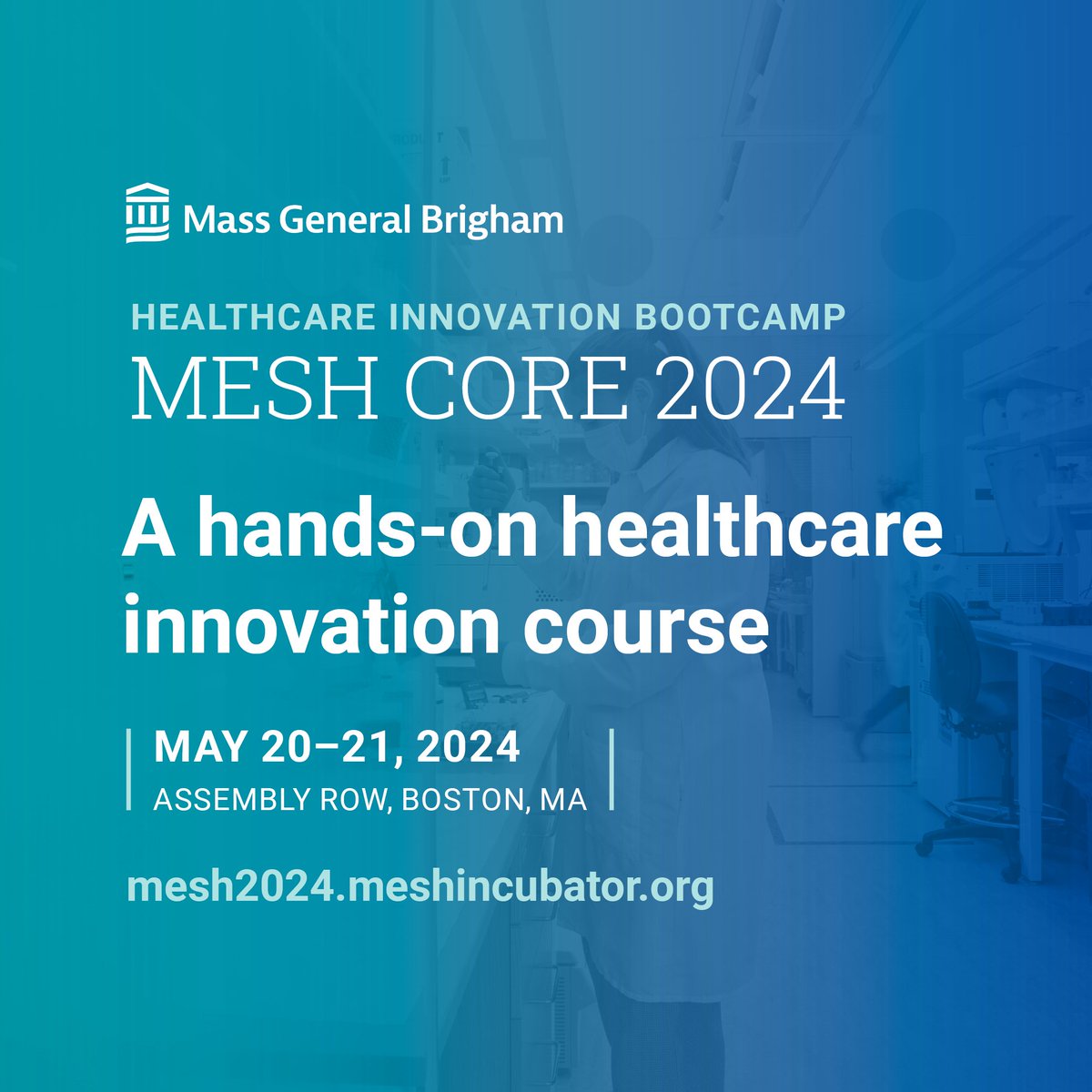MESH Core 2024 kicks off on May 20! We're looking forward to two days of immersive learning & networking with healthcare trailblazers from Harvard, Mass General Brigham and industry. Let's innovate together! mesh2024.meshincubator.org #MESHCore2024 #Innovation #HealthcareInnovation