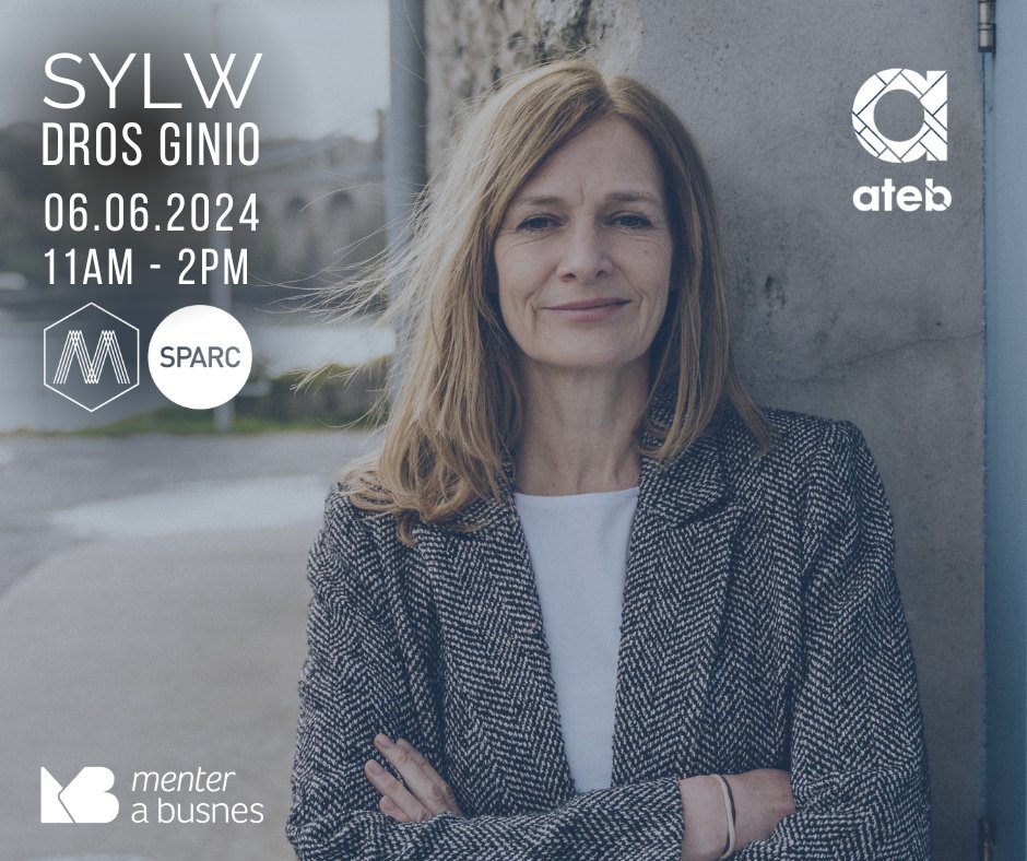 Rydym yn edrych ymlaen yn fawr at groesawu <a href="/LlinosIorwerth/">Llinos Iorwerth 🏴󠁧󠁢󠁷󠁬󠁳󠁿🇪🇺</a> atom fel ein siaradwr gwadd yn ein digwyddiad #SYLWDrosGinio fis nesaf. 

Mae ganddi dros 25 mlynedd o brofiad ym maes #cyfathrebu a chysylltiadau cyhoeddus. 

Ymunwch â ni: SYLWdrosginio.eventbrite.com
