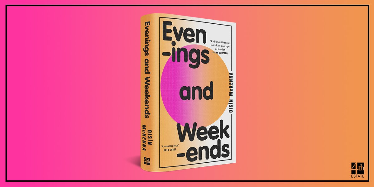 'I couldn't put it down' Shon Faye 'A masterpiece' Owen Jones 'Intoxicating' Irish Times 'Electric and intimate' Guardian 'Astonishing' Russell Tovey 'Zadie Smith-esque' Niamh Campbell 'Brimming with life' Nicola Dinan EVENINGS AND WEEKENDS by @ois_mck is out now 🌞