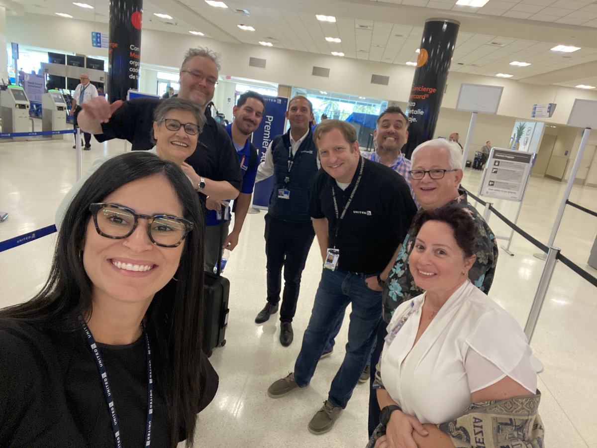 #TeamSJU says YES to Safety! Thank you Corporate Safety Team for your visit. 🇵🇷🩵✈️ We continue to foster our Safety Commitment. 👏🏻#GoodLeadsTheWay #beingunited 

<a href="/AOSafetyUAL/">AO Safety UAL</a> <a href="/XSandozUAL/">Xavier Caraballo-Sandoz</a> <a href="/Evecotto/">Eveliz Cotto</a> <a href="/secappanera/">Santiago Cappanera</a> <a href="/MannyPrieto3/">Manny Prieto</a> <a href="/DJKinzelman/">David</a> <a href="/JohnK_UA/">John Kleberg</a>