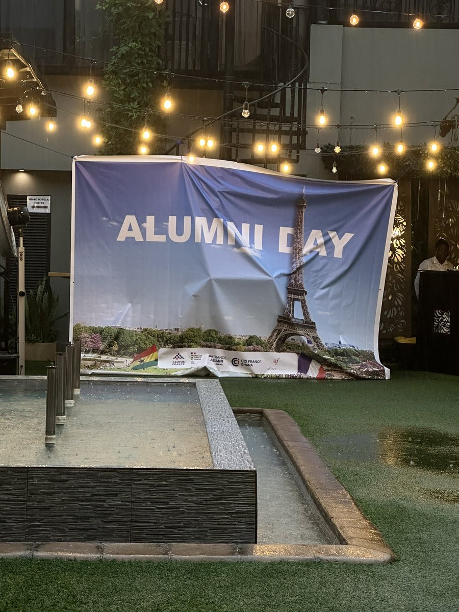 FranceandGhana's tweet photo. Today is the France Alumni Day 2024 in Accra!
An event where Ghanaians who have graduated from French universities and schools can meet to build new networks !
🇬🇭🇫🇷🤝🏾 https://t.co/oX0dPuRXkn