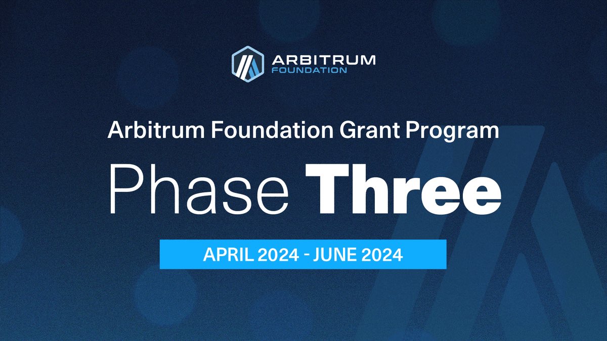 If you are a dApp building on @arbitrum or looking to add value to the ecosystem, this 🧵 is for you. The Arbitrum Foundation Grants are back! This time, projects can apply for Dedicated Grant Tracks depending on the stage, growth projection & type. Know your Grant Tracks👇