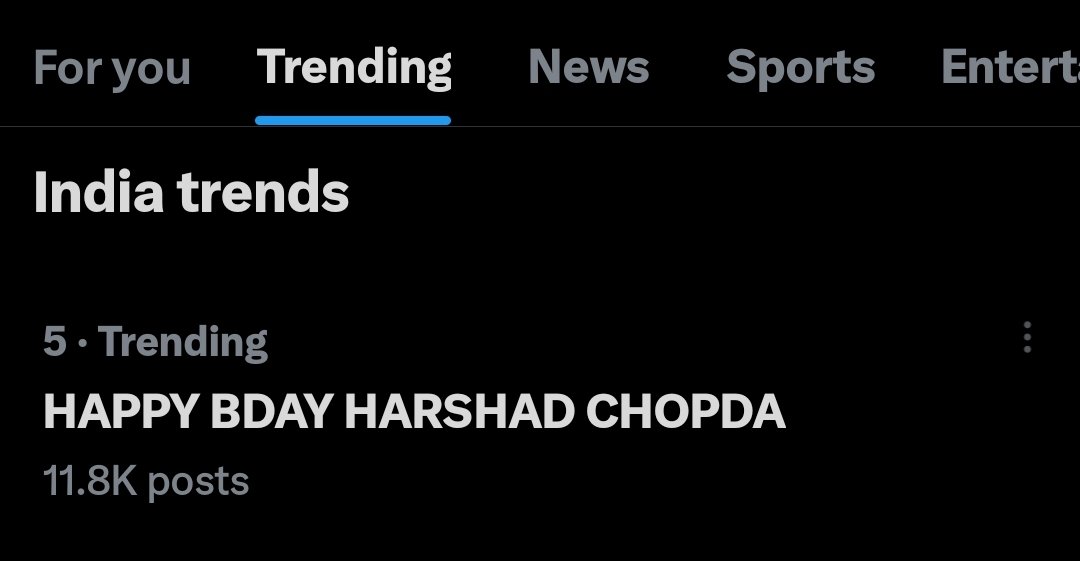 Yeh kya he ??

HAPPY BDAY HARSHAD CHOPDA