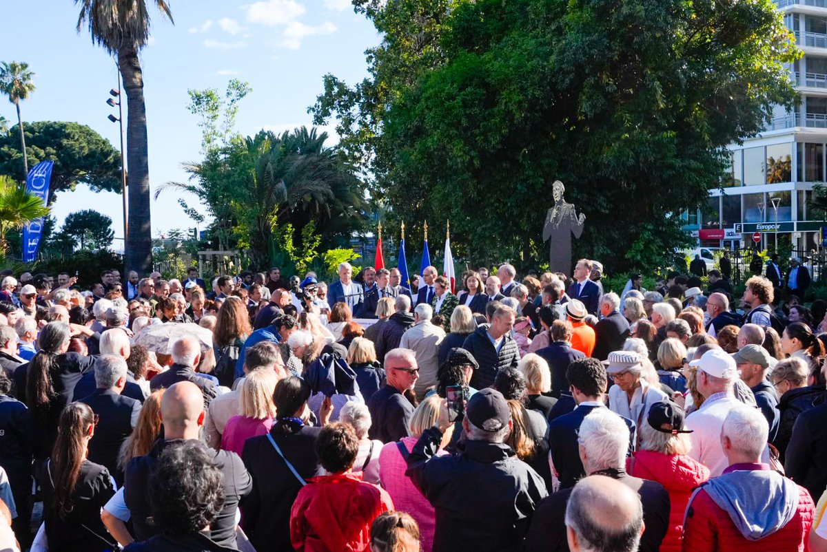 Inauguration de la requalification du Jardin de l’Arménie à #Nice06 : un acte de solidarité et d'histoire ! Ce jardin, autrefois oublié, à deux pas de notre Promenade des Anglais, devient un symbole de soutien aux Arméniens. Ensemble, pour toujours 🇦🇲🤝🇫🇷