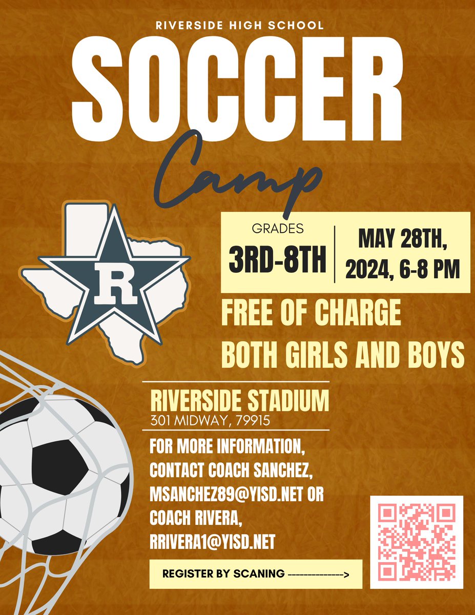 Riverside High School Girls Soccer (@rhs_gsoccer) on Twitter photo Take advantage of this opportunity!
Free of charge โฝ
<a href="/MSanchez14_/">Mario Sanchez</a> <a href="/RickRiv28885243/">Rick Rivera</a> <a href="/Reza_RHS/">Reza</a> <a href="/GerardoANorieg1/">Gerardo A. Noriega</a> <a href="/CoachRecoder/">๐๐๐ง๐ฎ ๐๐๐๐ค๐๐๐ง</a> <a href="/GOchoa_RMS/">George.Ochoa429</a> <a href="/YISDAthletics1/">YISD Athletics</a> Take advantage of this opportunity!
Free of charge โฝ
<a href="/MSanchez14_/">Mario Sanchez</a> <a href="/RickRiv28885243/">Rick Rivera</a> <a href="/Reza_RHS/">Reza</a> <a href="/GerardoANorieg1/">Gerardo A. Noriega</a> <a href="/CoachRecoder/">๐๐๐ง๐ฎ ๐๐๐๐ค๐๐๐ง</a> <a href="/GOchoa_RMS/">George.Ochoa429</a> <a href="/YISDAthletics1/">YISD Athletics</a>