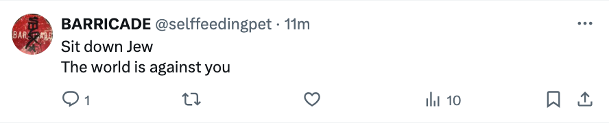 It's not antisemitism, just anti-zionism, right?
