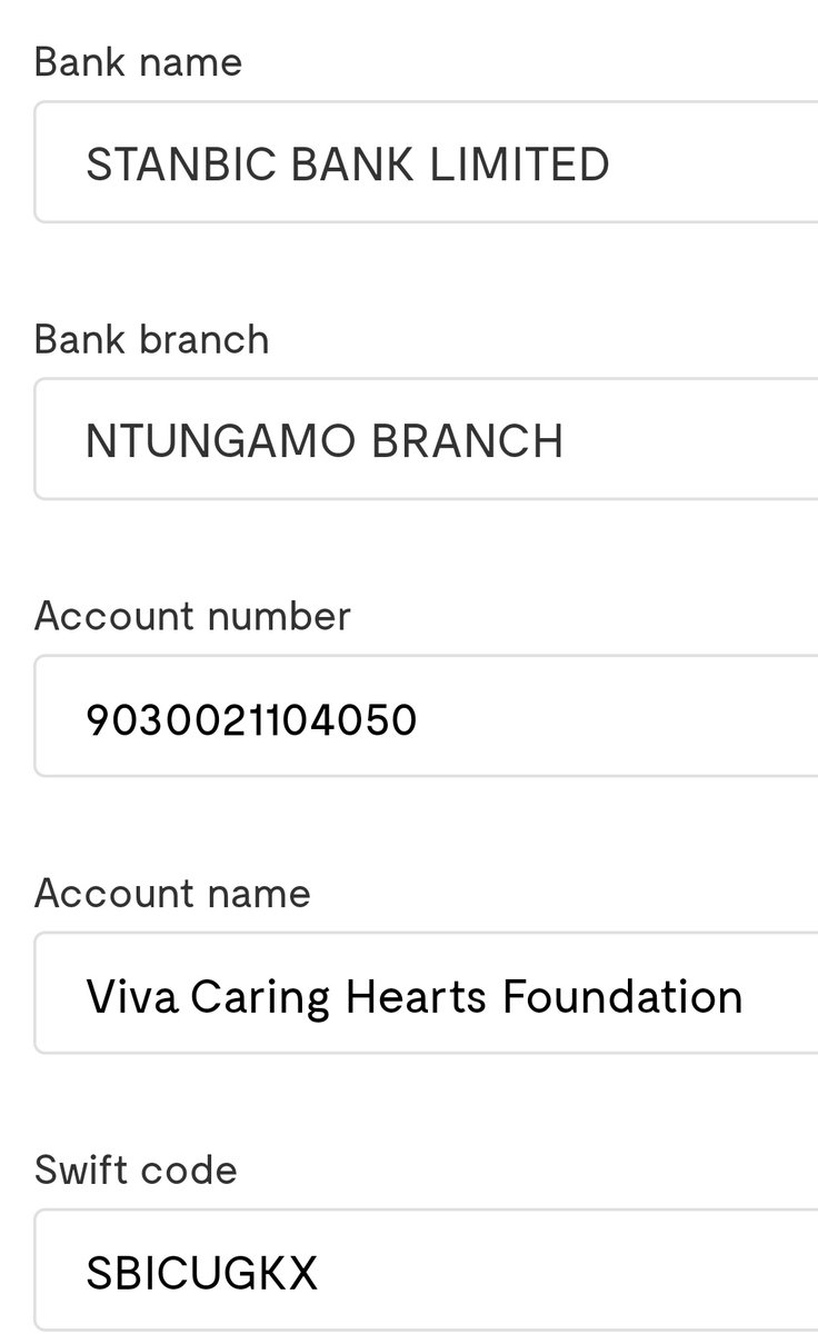 Support 'GREEN REVOLUTION CAMPAIGN' In NEED of 2450$ this May 2024
Bank Details Attached,
For Mobile Money
+256783489145 (Elick Kahumuza-Founder)
+256752140499 (Sheila Akampurira- Treasurer)
BLESSINGS 🙏 
#FightGlobalWarming 
#GreenPlanet 
#CareAndShare 
#TogetherWeShine