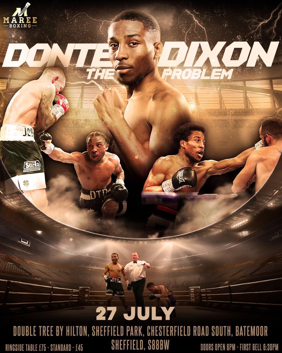 It’s Go Time ‼️ 𝓓𝓸𝓷𝓽𝓮 ‘𝓣𝓱𝓮 𝓟𝓻𝓸𝓫𝓵𝓮𝓶’ 𝓓𝓲𝔁𝓸𝓷 Sat 27th July - Sheffield