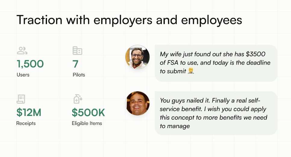 pitdesi's tweet photo. Silver makes it simple to get paid for tax deductible expenses. They automatically connect to retailers like Amazon & Target, find eligible expenses, generate claim forms, and submit them.

They've helped 1,500 individuals find ~$500k & have pilots w/ 7 employers.