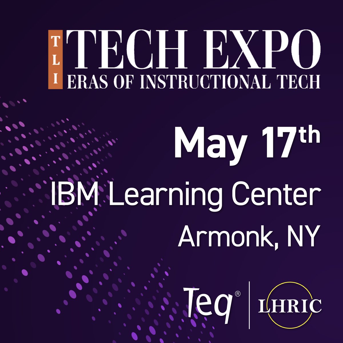 Are you ready to travel through the eras of instructional tech with us at LHRIC TLI Tech Expo? We'll be at this annual event on 5/17 in Armonk, NY, as a Diamond Sponsor, showcasing all of our amazing #edtech solutions! #edtech #LHRICTLI #TechExpo2024 #STEAM @LHRICit