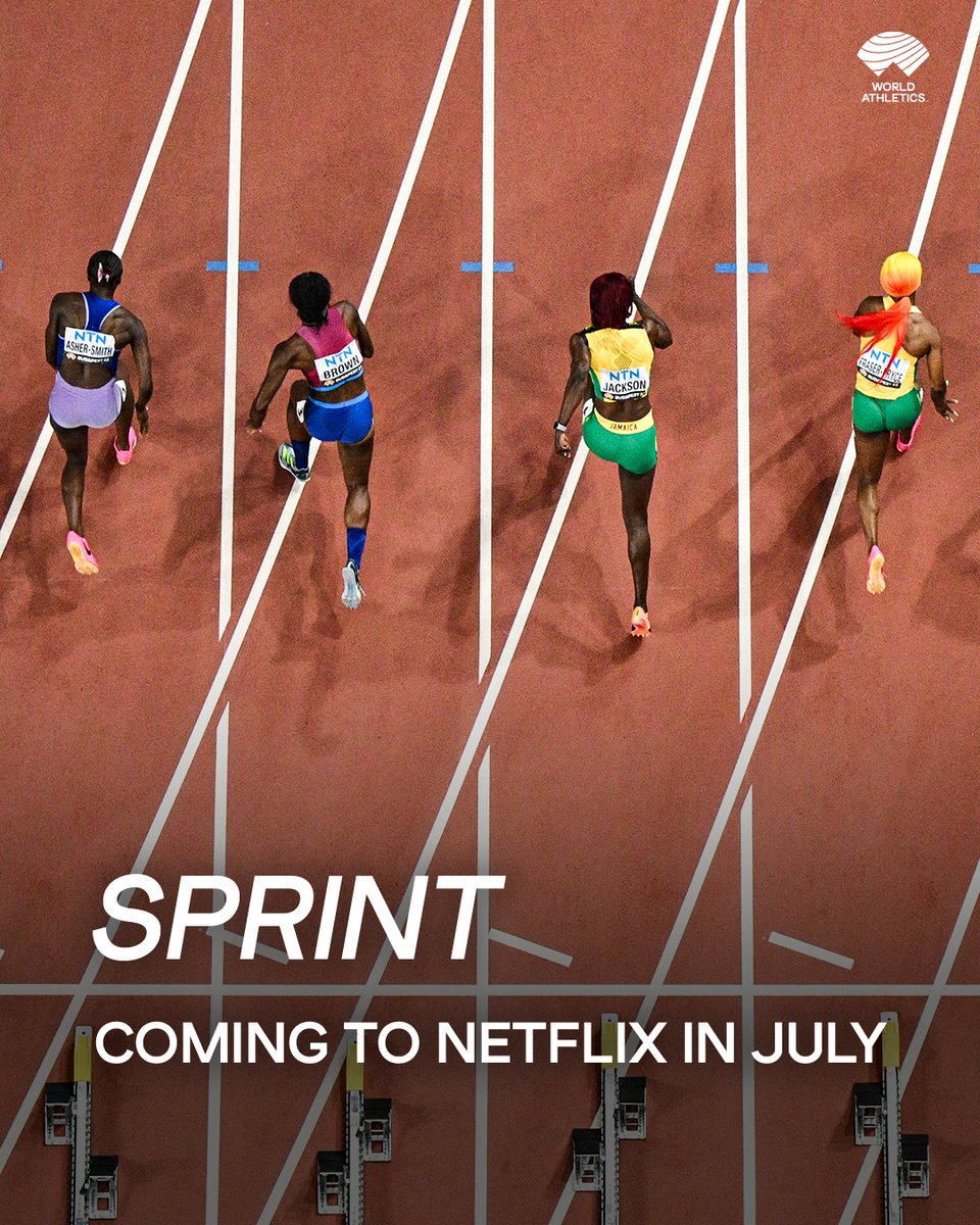 Catch the world’s fastest humans on Netflix from July 2024. Starring ⬇️ @itsshacarri @LylesNoah @sherickajacko and many more 👀