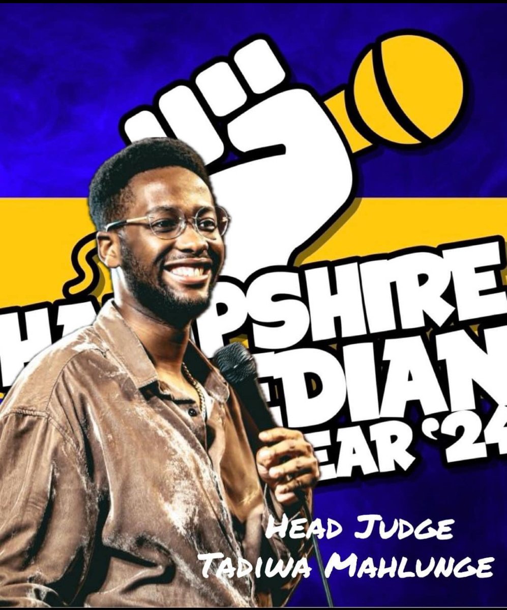🔥Hampshire Comedian of the Year Grand Final - NEXT SATURDAY Guest Act and Head Judging ; Billed as 'one of the country's top new comedy acts' Tadiwa Mahlunge 🎟The Audience votes matter as well, grab your seats and voting slips now via link below🎟 theatticsouthampton.co.uk/products/hamps…
