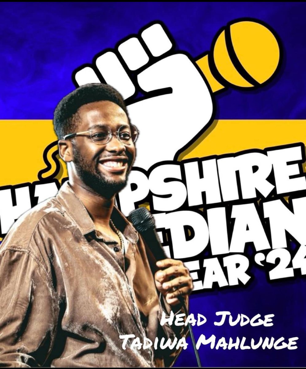 🔥Hampshire Comedian of the Year Grand Final - NEXT SATURDAY 

Guest Act and Head Judging ; Billed as "one of the country's top new comedy acts" Tadiwa Mahlunge

🎟The Audience votes matter as well, grab your seats and voting slips now via link below🎟
theatticsouthampton.co.uk/products/hamps…
