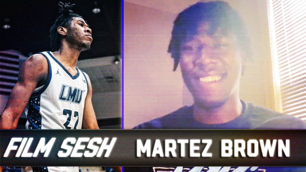 New FILM SESH with D2 Sleeper Martez Brown 🎞️

Brown is a high motor big that can play above the rim, playmake, defend, and was one of the best rebounders in the country for LMU

Watch as Martez breaks down his film on the <a href="/NoCeilingsNBA/">No Ceilings</a> YouTube ⬇️

📺| youtu.be/Iu--kRtPFU4?si…