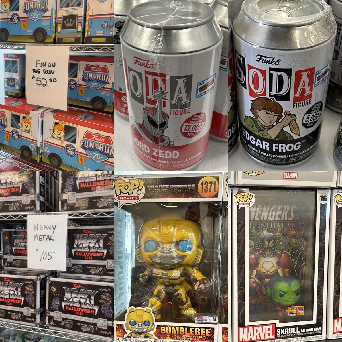 Here’s a look at some of the Funko Buckeye Warehouse finds! Did you go to the warehouse sale? . Credit @wantedcollectables #Funko #FunkoPop #FunkoPopVinyl #Pop #PopVinyl #Collectibles #Collectible #FunkoCollector #FunkoPops #Collector #Toy #Toys #DisTrackers