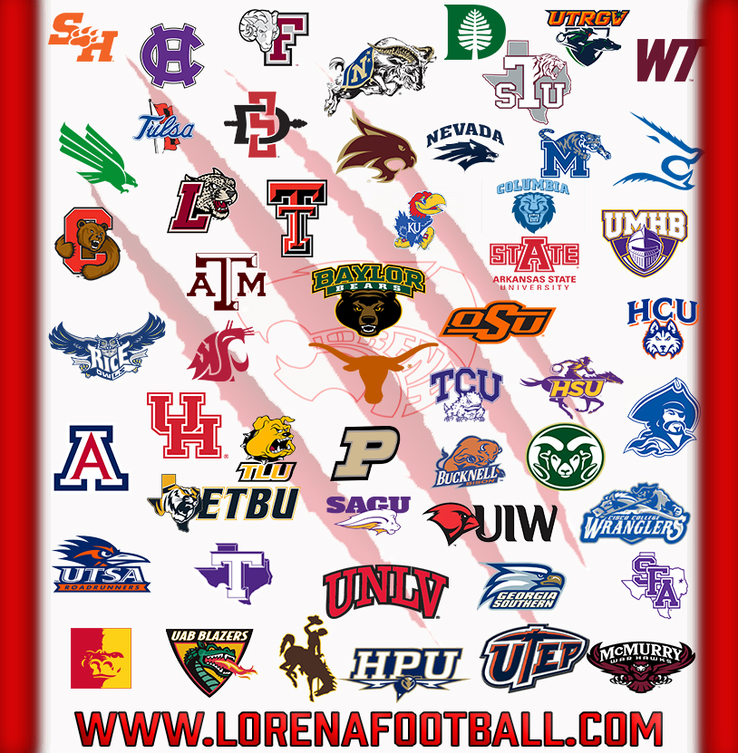 There has been a lot of action in the Leopard Nation. A big thank you to all the schools that visited our football prospects this spring. @LorenaISD @LHS_Leopards @LorenaFootball