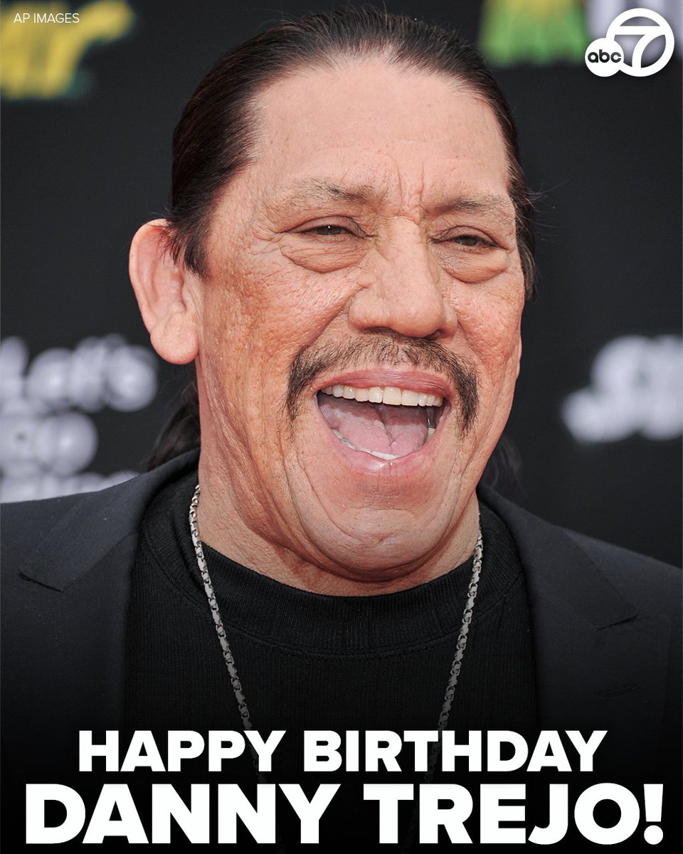 Happy birthday, Danny Trejo! 🥳🎉 The American actor is 80 today. Which is your favorite movie of his? 🤩