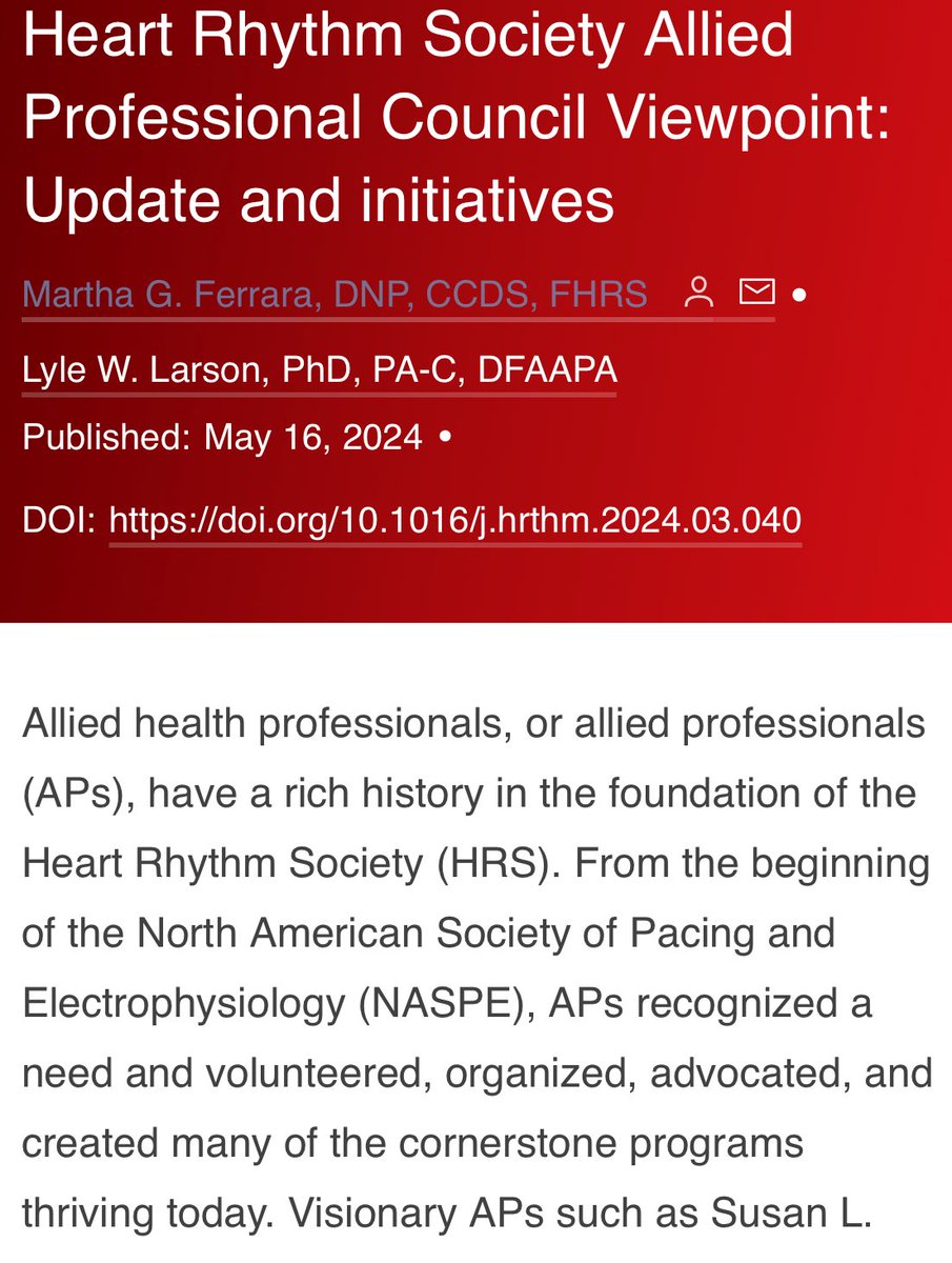 Martha G (@mgmayanrn) on Twitter photo .<a href="/WPHospital/">White Plains Hospital</a> <a href="/HRSonline/">Heart Rhythm Society</a> <a href="/experienceHRX/">HRX</a> <a href="/HeartRhythmTV/">Heart Rhythm TV</a> <a href="/Ariat104/">Julie Shea, NP</a> @ferrickaileen <a href="/jillschaefferNP/">Jill Schaeffer</a> <a href="/Margare10433451/">Margaret "Carrie" Harvey, PhD, APRN, ACNP-BC, CHFN</a> <a href="/np_varghese/">Deepthy "Dee" Varghese</a> <a href="/renny_mullins/">Renny Mullins</a> <a href="/BethBdavensport/">Beth Davenport</a> <a href="/AmberSeiler1/">Amber Seiler</a> Proud to represent #AHPs #WeAreHRS #Diversity https:/www.
heartrhythmjournal.com/article/S1547-⊠.<a href="/WPHospital/">White Plains Hospital</a> <a href="/HRSonline/">Heart Rhythm Society</a> <a href="/experienceHRX/">HRX</a> <a href="/HeartRhythmTV/">Heart Rhythm TV</a> <a href="/Ariat104/">Julie Shea, NP</a> @ferrickaileen <a href="/jillschaefferNP/">Jill Schaeffer</a> <a href="/Margare10433451/">Margaret "Carrie" Harvey, PhD, APRN, ACNP-BC, CHFN</a> <a href="/np_varghese/">Deepthy "Dee" Varghese</a> <a href="/renny_mullins/">Renny Mullins</a> <a href="/BethBdavensport/">Beth Davenport</a> <a href="/AmberSeiler1/">Amber Seiler</a> Proud to represent #AHPs #WeAreHRS #Diversity https:/www.
heartrhythmjournal.com/article/S1547-âŠ
