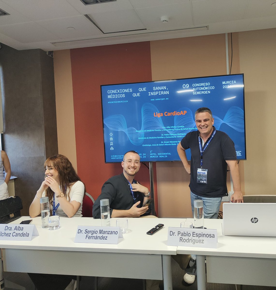 <a href="/SergioManzFern/">Sergio Manzano</a> nunca decepciona y junto a  <a href="/DrPabloEspinosa/">Pablo Espinosa Rodríguez</a> , os vais a divertir aprendiendo mucho 🫀 en <a href="/SEMERGENap/">SEMERGEN | Médicos de AP #SEMERGEN25</a>  Estos 👨🏼‍🤝‍👨🏻son unos cracks!! 🔝<a href="/Murciasalud/">Murciasalud</a> <a href="/IsabelAyalaVig/">Isabel Ayala</a> <a href="/Area7ReinaSofia/">Area7ReinaSofía</a> <a href="/AreaUnoArrixaca/">Área 1 Arrixaca</a> <a href="/carprimur/">Proyecto CarPriMur</a> <a href="/BaezaAlcaraz/">Ángel Baeza Alcaraz</a>