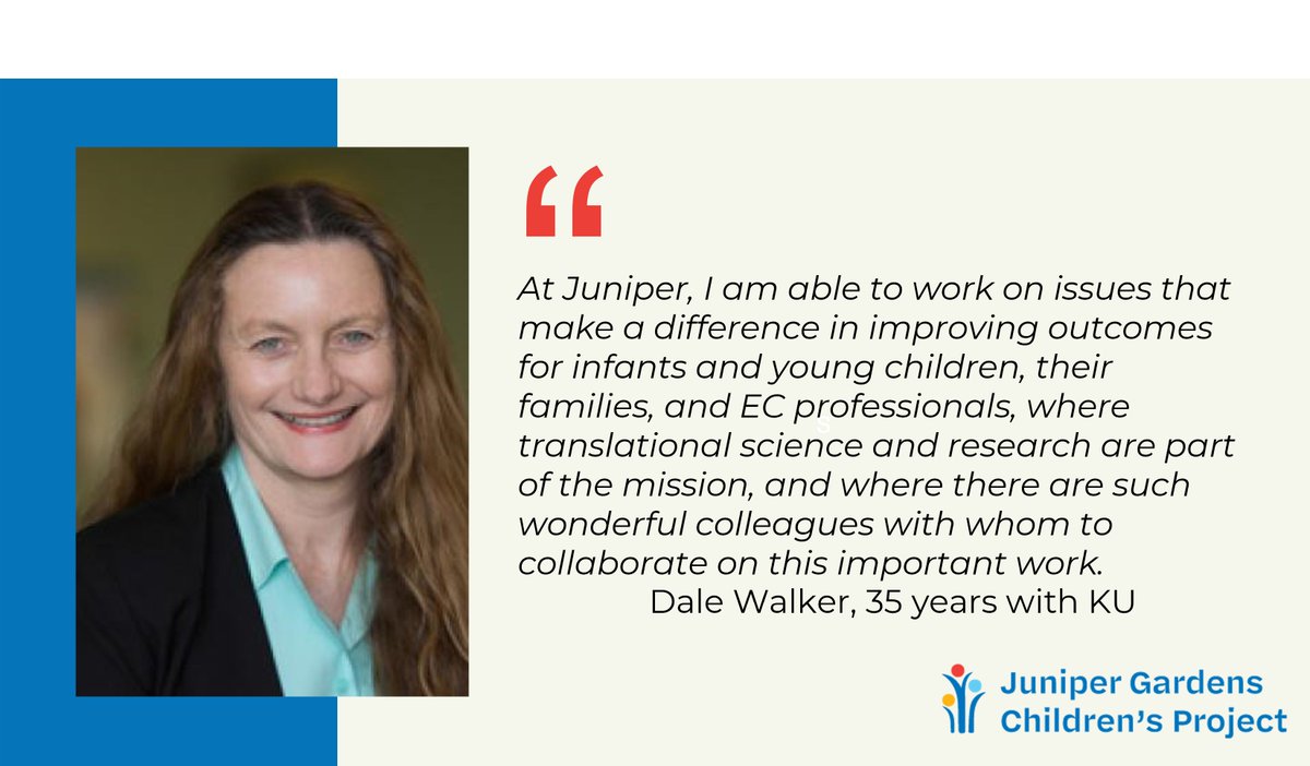 Thank you, Dr. Walker, for your dedicated service to Juniper Gardens and the University of Kansas!