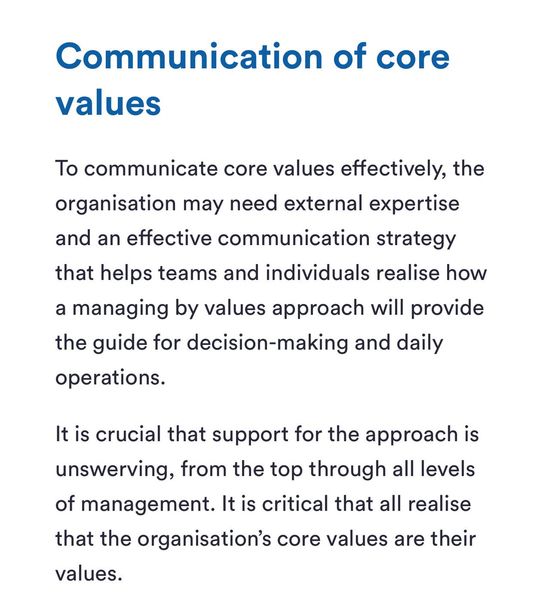 Been reflecting on values today. Organisational values may or may not align with personal ones for everyone, but I stand firm with holding myself to account with displaying behavioural values &amp; and personal integrity. Doing the right thing, respect, teamwork, being honest..