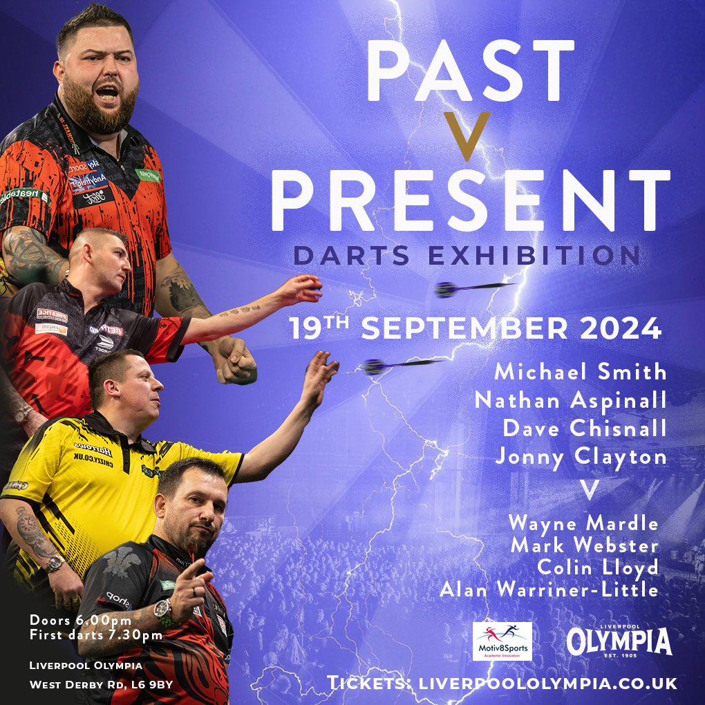 Our two stars go head to head tonight. Both hoping to secure the last semi final spot at the O2 next week! Good luck @Michael180Smith & @NathanAspi 💪 Tickets available for the exhibition that takes place on 19th September - liverpoololympia.co.uk/events/past-vs…