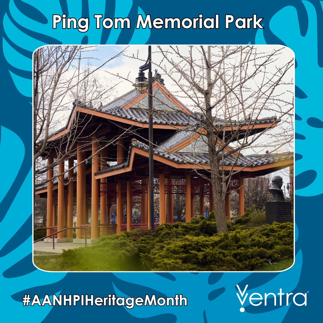 Discover the beauty of Ping Tom Memorial Park in Chinatown! 🌳 Explore prairie and wetlands, snap pics at the Pagoda Pavilion, and kayak the Chicago River. 🚣‍♂️ Get there on CTA buses #24 Wentworth or #62 Archer, or the Cermak-Chinatown Red Line Station. ventrachicago.com/aanhpi-heritag…